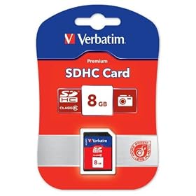 Verbatim - Carte m�moire SDHC - Class 6 - 8 Go