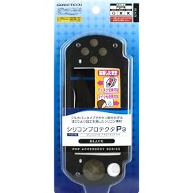 PSP-3000��p�v���e�N�g�J�o�[�w�V���R���v���e�N�^P3(�u���b�N)�x