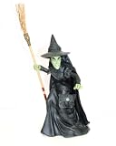 Kurt Adler Wizard of Oz Fabric Mache the Wicked Witch Tablepiece