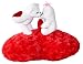 Amardeep and Co Teddies on Heart 40cm  - ad1123 RS.355.00