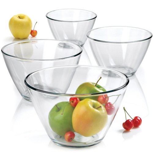 Anchor Hocking 4-Piece Splash Proof Bowl Set.