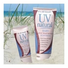 UV Natural - Baby Sunscreen SPF 30 (large 5.29 oz.) NEW FORMULA