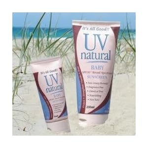 UV Natural - Baby Sunscreen SPF 30 (large 5.29 oz.) NEW FORMULA