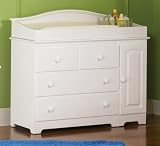 Atlantic Furniture Windsor Changing Table In White Finish