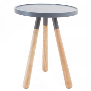 Leitmotiv - Table Basse Orbit Ø 40cm - Gris