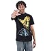 Star Wars Return of the Jedi Last Battle Yoda Black Adult T-Shirt Tee