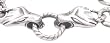 Light Comfortable Fighting Wolves Wolf Pewter Bracelet