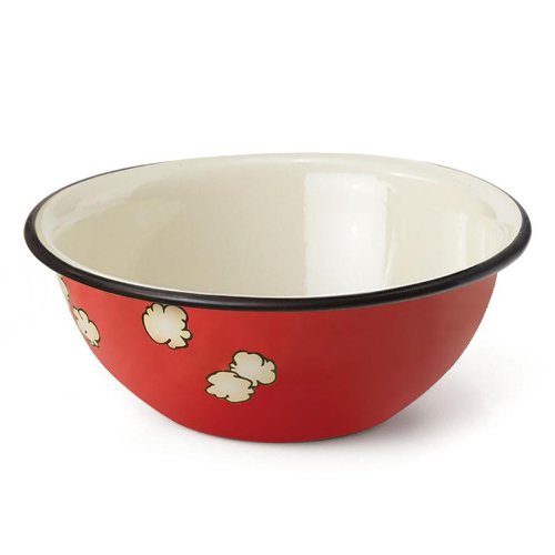 Enamelware Popcorn Bowl