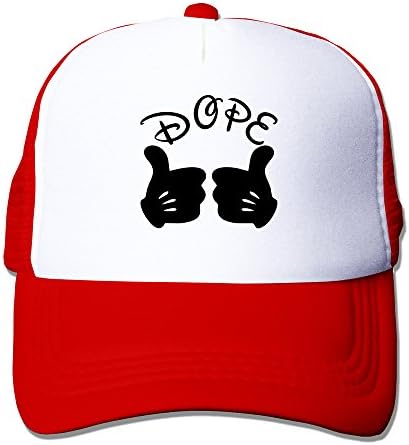 Unisex Caps Red DOPE Baseball Hat Adjustable Custom Baseball Caps