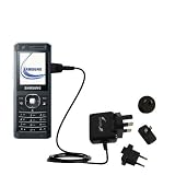 International Wall / AC Charger for the Samsung SGH-Z150 - Gomadic Brand w/ TipExchange Technology