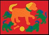 Dog & Pups Crepe Rubber Puzzle