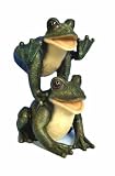 FROG toad LEAPFROG garden STATUE figurine yard art NEW