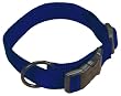 Hamilton 3/4" Adjustable Dog Collar, adjusts from 16-22 inches, Navy Blue