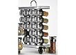 Olde Thompson 20-Jar Stainless Spice Rack