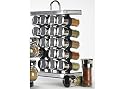 Olde Thompson 20-Jar Stainless Spice Rack