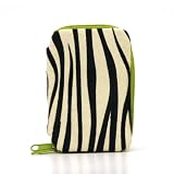 Key Wallet - Pony Hair Zebra