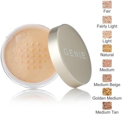 Genie Cashmere Mineral Foundation- 8g Medium