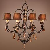 Fine Art Lamps 304040 Large 8LT Chandelier Brighton Pavillion Traditional Indoor Lighting