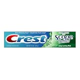 Crest Extra White Plus Scope Outlast Lasting Mint Toothpaste, 7.6-Ounce Boxes (Pack of 4)