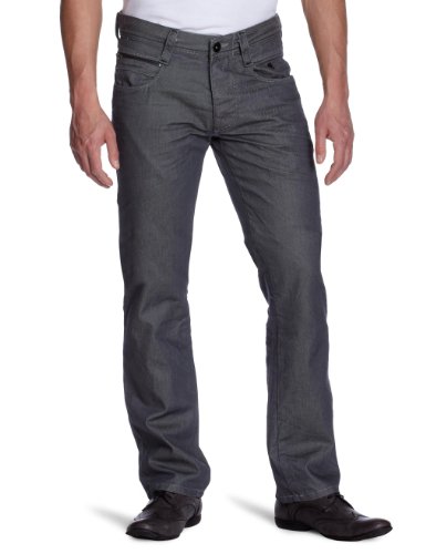 JACK & JONES Herren Jeanshose/ Lang rick four grey clear twill sup 12038027, Gr. 36/32, Gr Preisvergleich