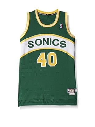 adidas Camiseta sin mangas Seattle Supersonics (Verde / Blanco)