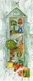 41CokUHExZL. SL160  Tools for my garden II by Isabelle De Bercy. CANVAS with 3/4 inch bars. 8.00 inches width by 19.75 inches height. Highest Quality Art Poster Print