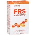 FRS Healthy Energy Powdered Drink Mix, Diet Orange, 14-Count Packets