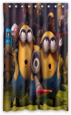 Daniellestore Custom Minion party Window Curtain Drapery/Panels/Treatment Polyester Size 52w x 84h inches(One Piece)