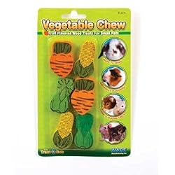 Ware Wood Vegetable Small Pet Chew, Small, Pack of 6