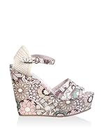 Hypnosi Sandalias de cuña Flower Wedge (Rosa)