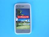 Clear Silicone Skin Case for iPhone 3G with Screen Guarder