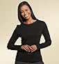 Pure Cotton Plain Long Sleeve T-Shirt
