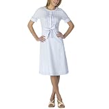 Merona Shirtdress - Blue/ White Stripe