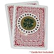 Lucky Four Leaf Clover Card Cover - Casino Supplies > Card Covers > Premium