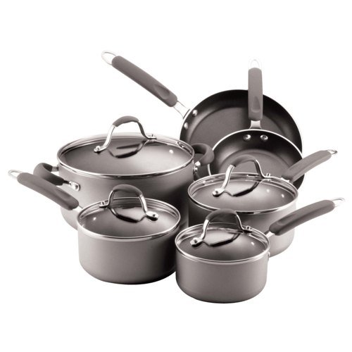 Farberware 20772 Enhanced 10-Piece Nonstick Cookware Set product image