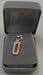 Large 3/4 Single Number Diamond Cut Pendant - 14KT Gold Jewelry