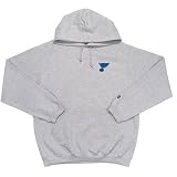 St. Louis Blues NHL Goalie Pullover Hooded Sweatshirt (Gray)
