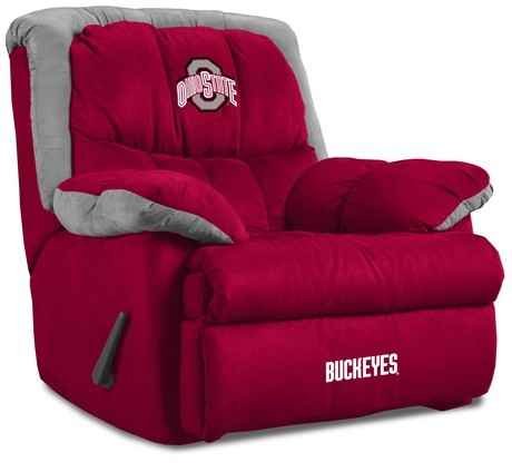 Baseline Ohio State Buckeyes 3-Way Home Team Recliner
