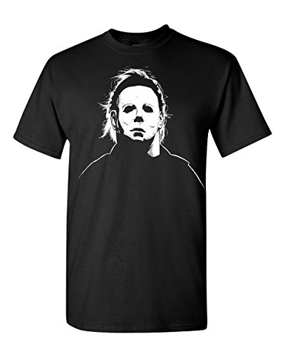 Jacted Up Tees Michael Myers Halloween Movie Mask Men's T-Shirt SHIPS FROM OHIO USA