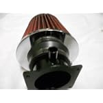 89-94 Nissan 240sx Air Intake Adapter and Red Air Filter
