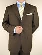 **NEW 2009 DESIGNER COLLECTION** New Mario Italian 2 Button Men Suits Virgin Wool 140s ~ Highest Quality ~ Perfect Fit ~ BROWN Stripe