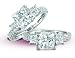 14K White Gold Diamond Engagement Ring - GH I1 - 2.25 Ct.
