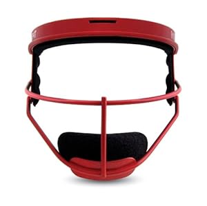 RIP-IT Defense Softball Fielder's Mask - Scarlet - Youth