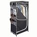 Free Standing Wardrobe in Black by Richards Homewares