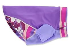 PlayaPup Dog Sun Protective Lightweight Shirts with Print, Female (UPF 50+)