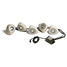 Five Light Rock Landscape Kit