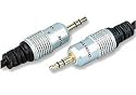 Xxion Premium 3.5mm Stereo Jack Plug Audio Lead / Cable for Car Stereo AUX Socket MP3 IPod etc., 1 metre