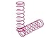 Traxxas 3757P Rear Shock Springs (Pair), Pink