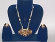 Christmass Gift Meenakari Necklace Set and Earring In Multi Beads-3pc Set(Brand New)