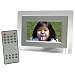ATMT 7" Digital Photo Frame With Remote Control & MP3/MP4